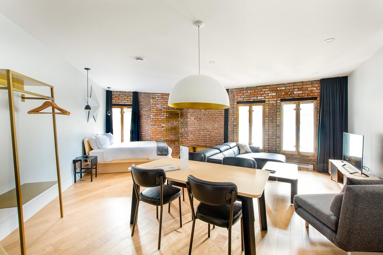 דירות Les Lofts St-Pierre - Par Les Lofts Vieux-Quebec מראה חיצוני תמונה